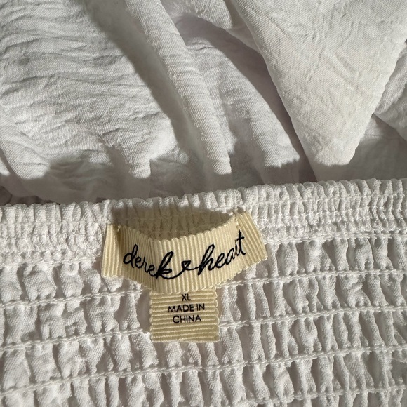 Derek Heart White Lace Peplum Camisole - Picture 10 of 10